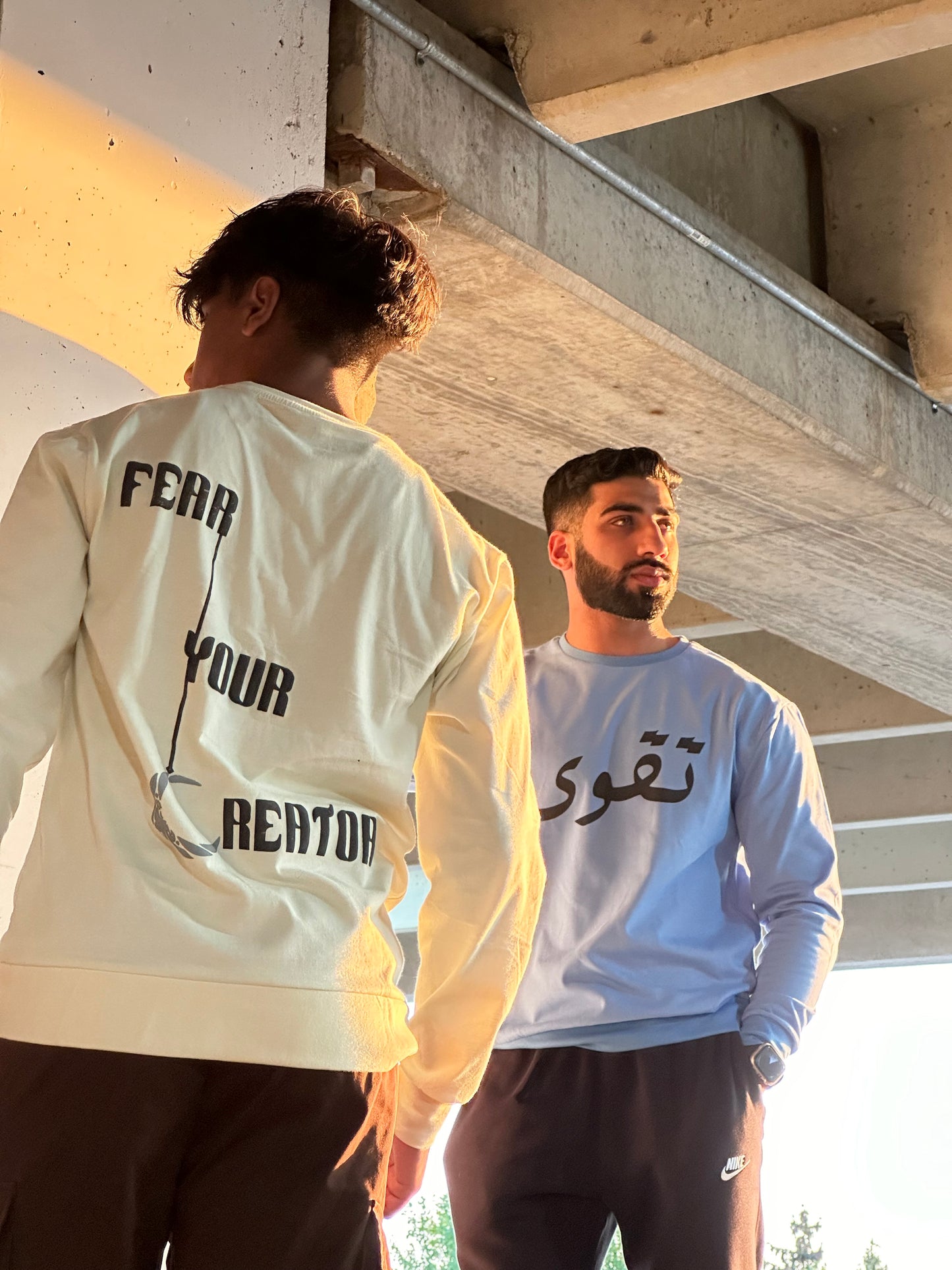 "Taqwa" Full-sleeve shirt (Blue)