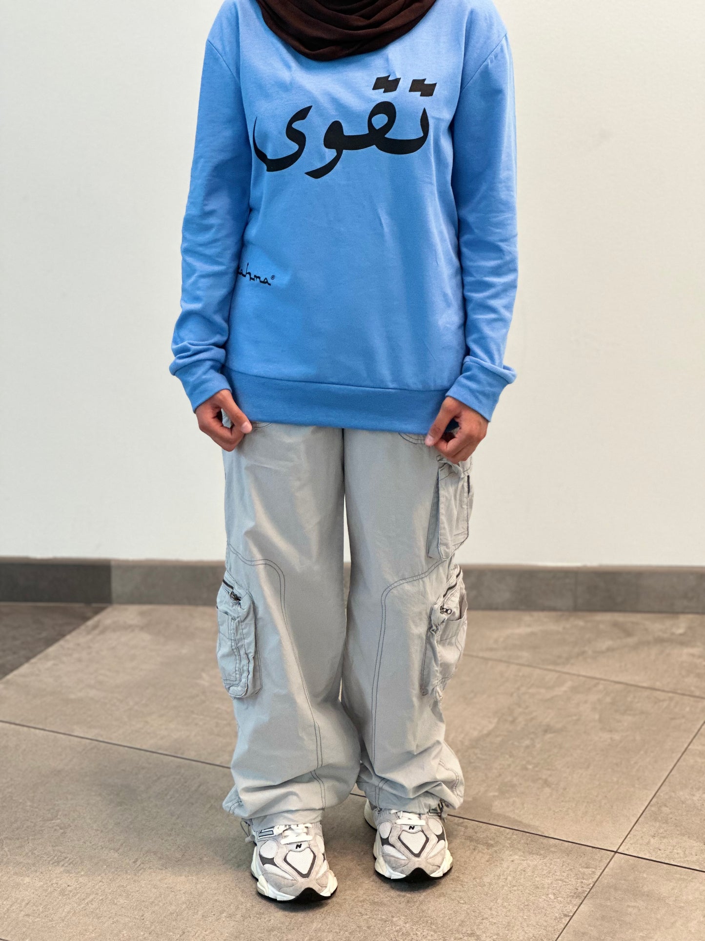 "Taqwa" Full-sleeve shirt (Blue)