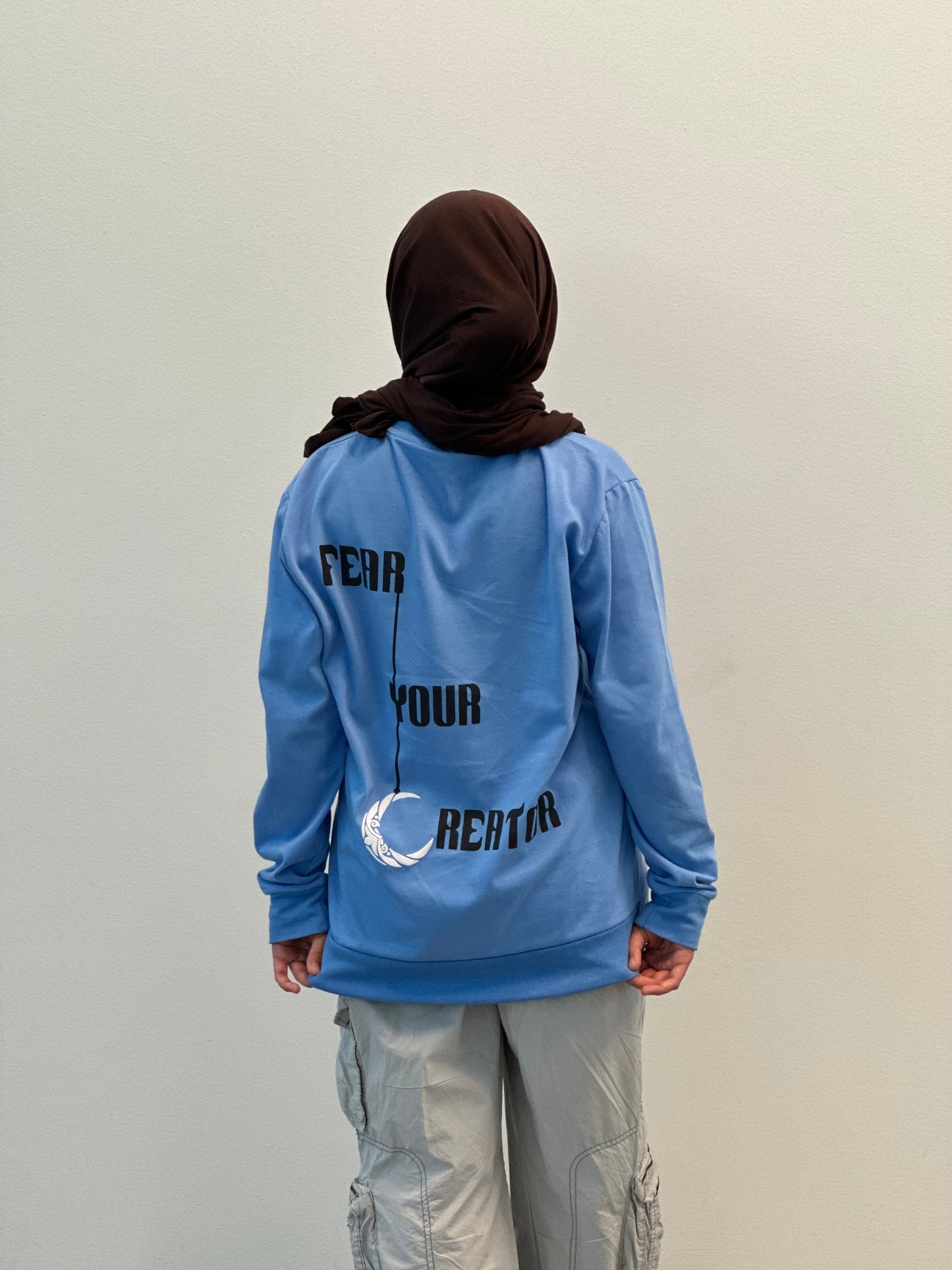 "Taqwa" Full-sleeve shirt (Blue)